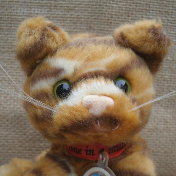 Vintage Orange Tabby Cat Stuffed Toy Morris' Million Cat Rescue 9 Lives - Picture 12 of 16